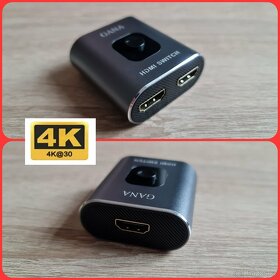 HDMI obousměrný přepínač signálu pro 2 zařízení - 7
