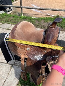 Dětské westernové sedlo 11” - 7