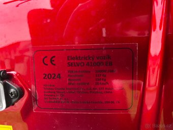 Čtyřkolový elektrický vozík SELVO 41000 EB / Lí - 7