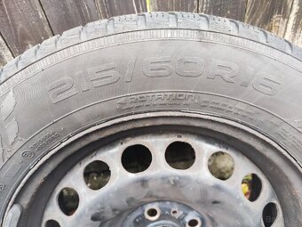 Zimní pneu 5x112 rozměr 215/60/16 - 7