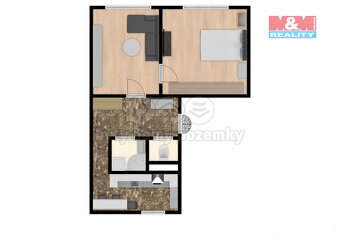 Prodej bytu 2+1, 57 m², Kadaň, ul. Chomutovská - 7
