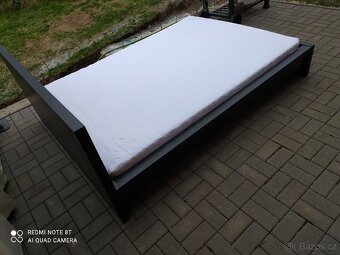 POSTEL IKEA S ROŠTEM A MOLITANOVOU MATRACÍ 140x200cm - 7