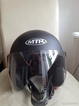 Pánská helma na motorku/ skútr - 7