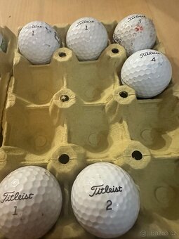 Hrané golfové míčky - pouze Titleist PRO V1x - 25 kusů - 7