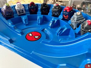 Spiderman BATTLE CUBES Aréna + 8 kostek- jako NOVÉ - 7