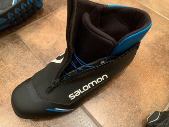 Běžky Salomon RC10 eskin 206 Hard+boty 45 +hůlky - 7