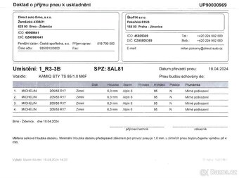 MICHELIN ALPIN 6, R17 205/55 - zimní - 7
