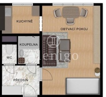 Prodej bytu 1+kk, 28 m2, Vajdova, Praha - Hostivař - 7
