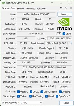 🖥️Herní PC RYZEN 5 5600,RTX 3070,32 GB RAM,1 TB SSD - 7