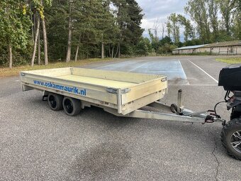 Brždený přívěs Henra 2700 kg, 185x400 cm, nová stk - 7