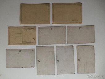 Staré pohlednice Mikoláš Aleš 88 + 9 kusu - 7