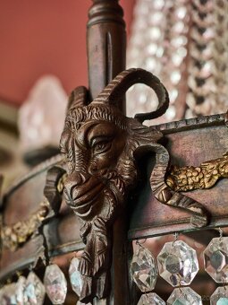 Velký starožitný lustr Ludvík XVI - Hruška - 7