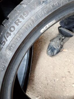 225/40/19+255/35/19 Continental - zimní pneu 4ks RunFlat - 7