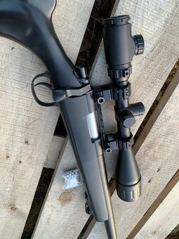 airsoft sniper + optika - 7