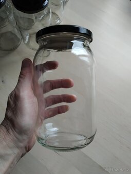 12 x sklenice se šroubovacími víčky 900 ml - 7