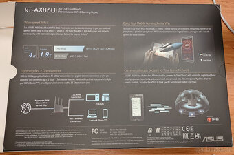 Asus RT-AX86U - Zaruka do 7.2.2026 wifi 6 router - 7