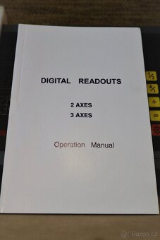 Digitální 2 osé odměřování na sústruh TOS SV18 - 1000 - 7