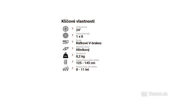Dětské kolo Woom 24 (velikost 5). - 7