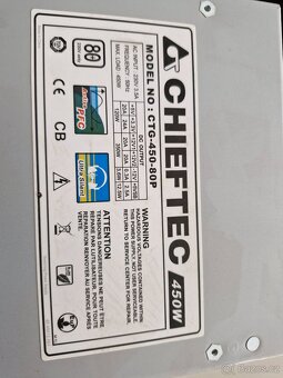 CHIEFTEC zdroj SFX-450BS / 450W - 7