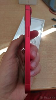 Apple iPhone 14 128GB RED, baterie88%,pěkný stav,záruka 12m - 7