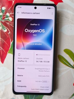 OnePlus 12 5G 16/512GB, 5400mAh, Black - 7