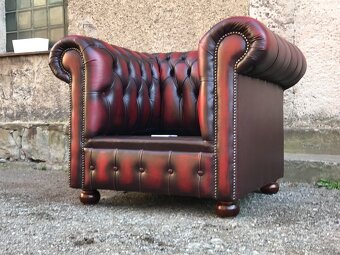 Chesterfield Anglický Originál Nový - 7