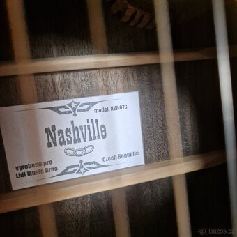 Akustická kytara Nashville - 7