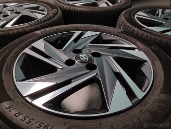 Originál ALU kola Hyundai Bayon i20 R16 + letní pneu - 7