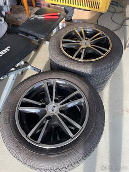 Hliníkové disky s pneumatikami R14 Citroen Peugeot - 7
