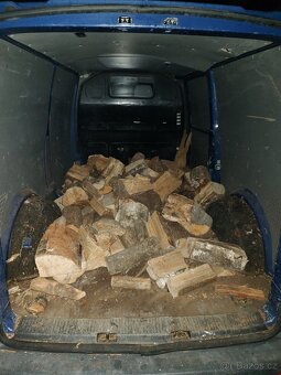 DŘEVO 15 m3 ŠTÍPANÉ PALIVOVÉ TVRDÉ BUK DUB 80%/20% SMRK - PO - 7