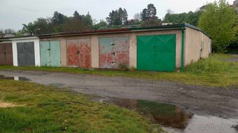 Pronájem řadové garáže 18 m2 bez el., Nádražní ul., MB - 7