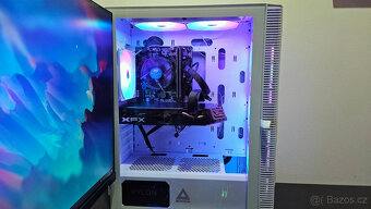 Bílé herní PC Intel Core i5,RX580 8GB,16GB,SSD1TB,WIFI+BT - 7