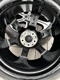 Originál alu kola Mercedes E-class 5x112 R19 zima - 7