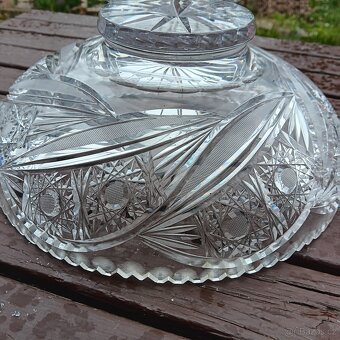 Velká skleněná mísa průměr 30cm - 7