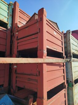 Plechový paletobox, přepravka - 7