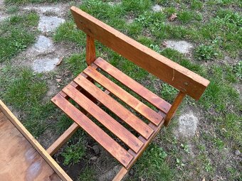 Stará dětská školní lavice - 7