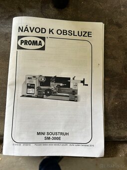 Stolní soustruh SM-300E - 7