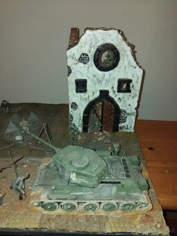 Model bitvy útok na sovětský tank. - 7