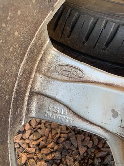 Ford orig. alu kola 5x108 R17 vč. pneu 205/50 R17 - 7