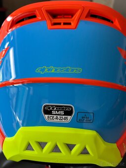 Alpinestars Helmet S-M5 Upne Nova s Oakley Googles Nové - 7