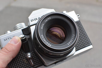 PRAKTICA MTL 3 + PENTACON 50/1,8 + PŘÍSLUŠENSTVÍ. - 7