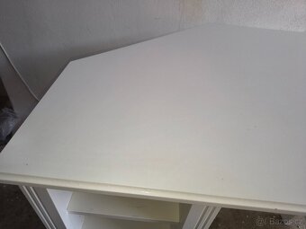 Rohový stůl s držákem na monitory - 7