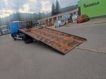 Mercedes 809 D LP, odtahovka, motor 3.8 D OM 314 - 7