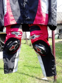 Dvojdílná textilní kombinéza Alpinestars M/L+ slidery v ceně - 7