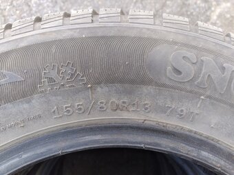 SADA ZIMNÍ PNEU 155/80R13 - 7