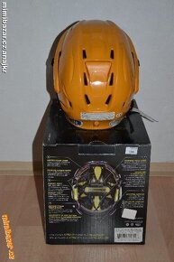 Hokejová helma BAUER RE-AKT Combo gold - 7
