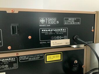 Prodám hifi sestavu Marantz, tuner zdarma - 7