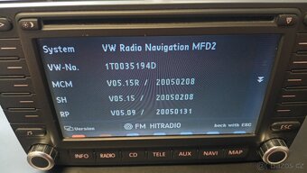 Autorádio VW Nexus RNS MFD2 - 7