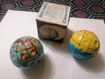 Hlavolamy-Koule a Globus 80.Léta - 7