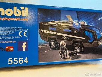 Playmobil 5564 - taktický náklaďák zásahovky - 7